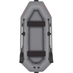 Pripučiama valtis Kolibri K 280T dugnas knyga, pilka