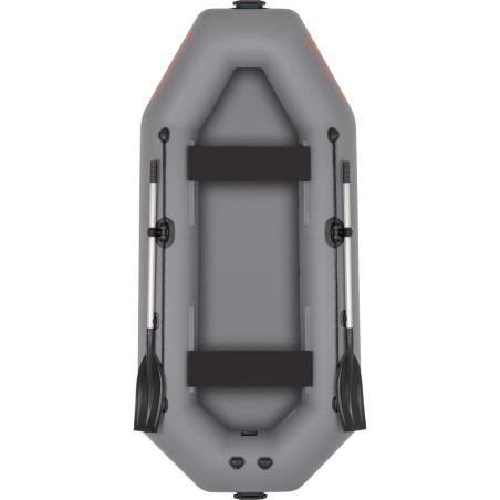 Pripučiama valtis Kolibri K 280T dugnas knyga, pilka