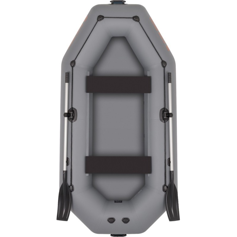 Pripučiama valtis Kolibri K 280CT dugnas knyga, pilka