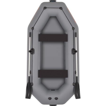 Pripučiama valtis Kolibri K 280CT dugnas knyga, pilka