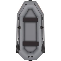 Pripučiama valtis Kolibri K 300CT dugnas knyga, pilka