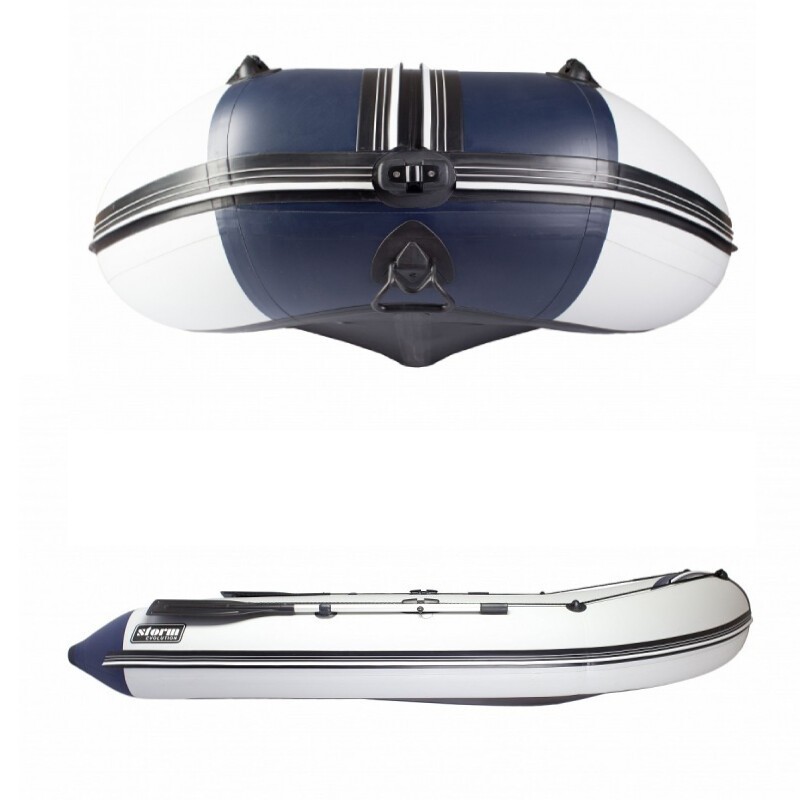 Pripučiama valtis AQUA STORM Stk-300 balta/mėlyna